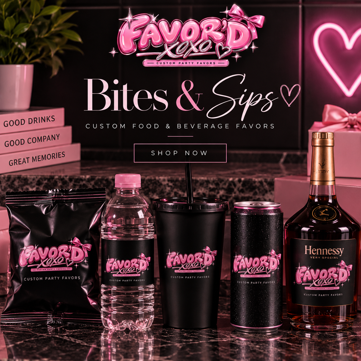 The Favor’d Bites & Sips ♡