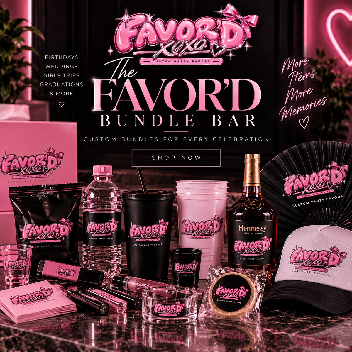 The Favor’d Bundle Bar ♡