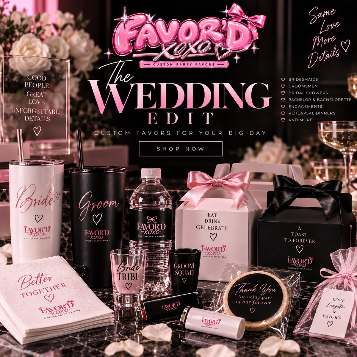 The Favor’d Wedding Edit ♡