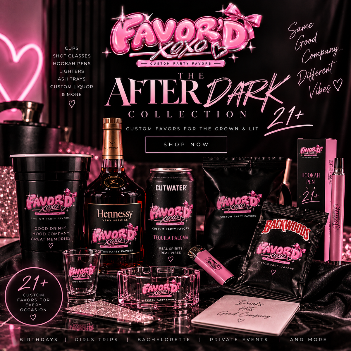 The Favor’d After Dark Collection 21+ ♡