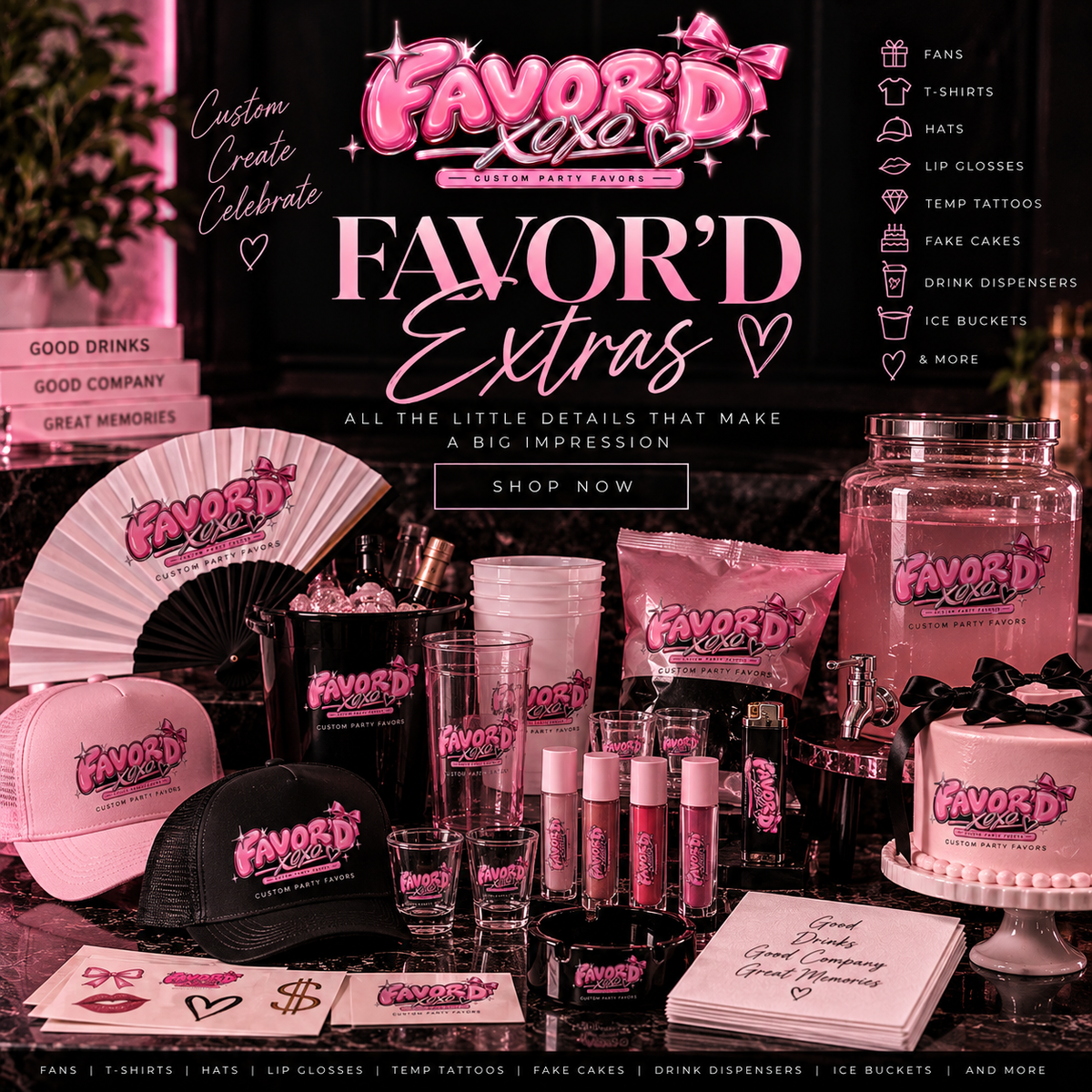 The Favor’d Extras ♡