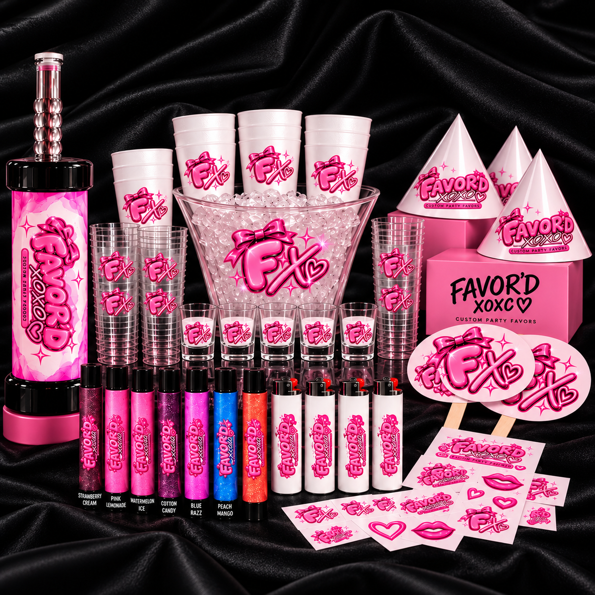 VIP Celebration Bundle - Custom Luxury Party Favor Set for Special Events