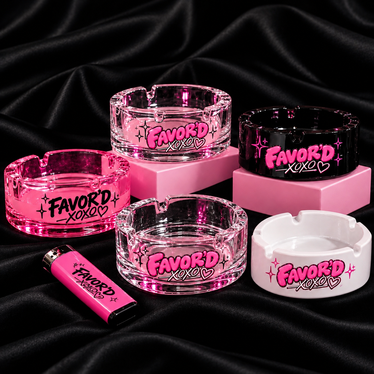 Custom Ash Tray - Personalized Adult Party Favor for Birthdays & Events