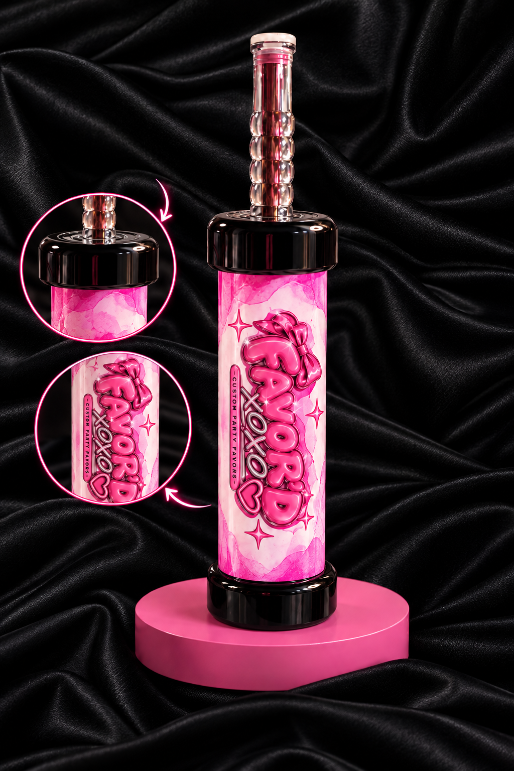 Custom Hookah Pens - Personalized Adult Party Favor for Birthdays & Bachelorettes