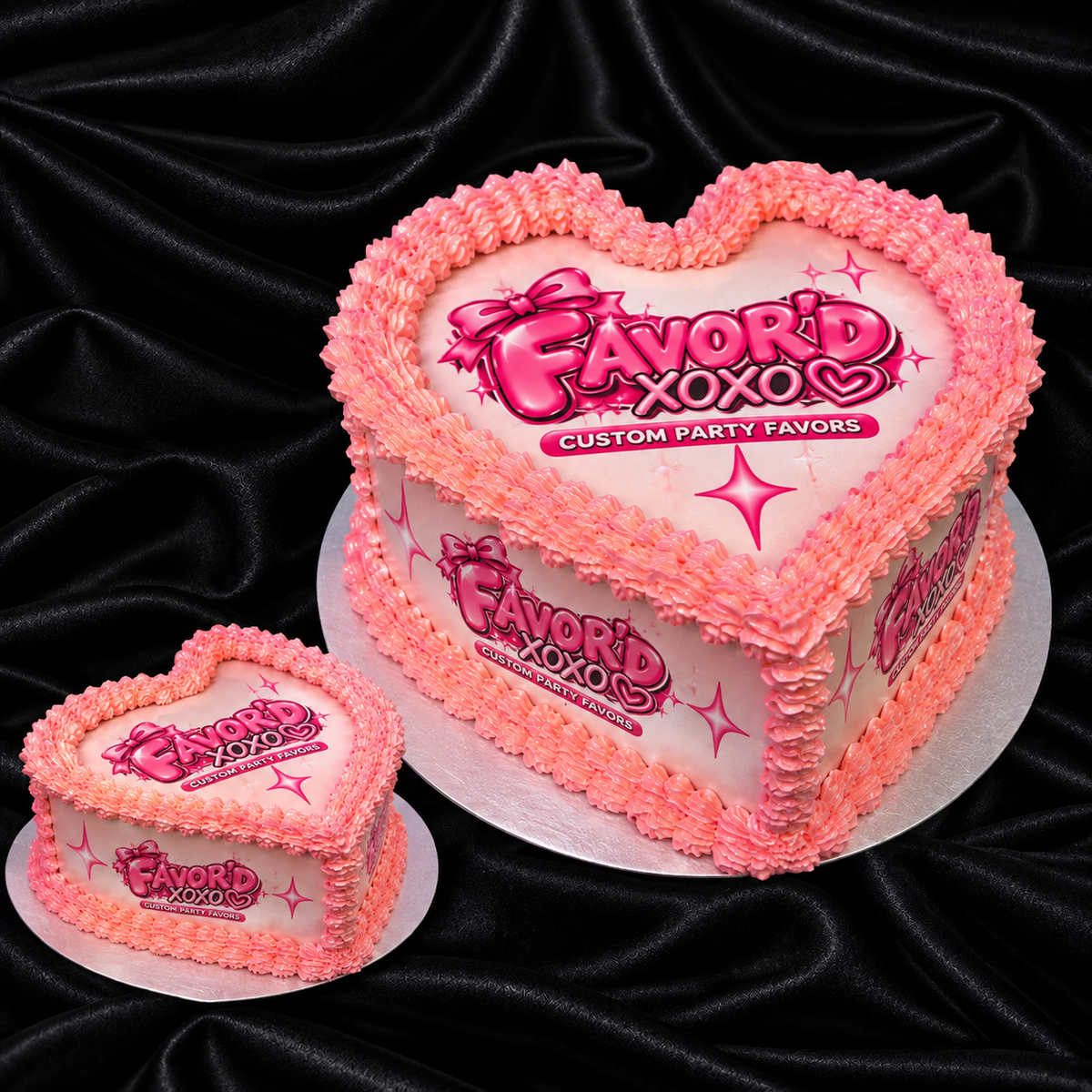 Custom Fake Cake Prop - Personalized Birthday Photo Prop & Party Decoration