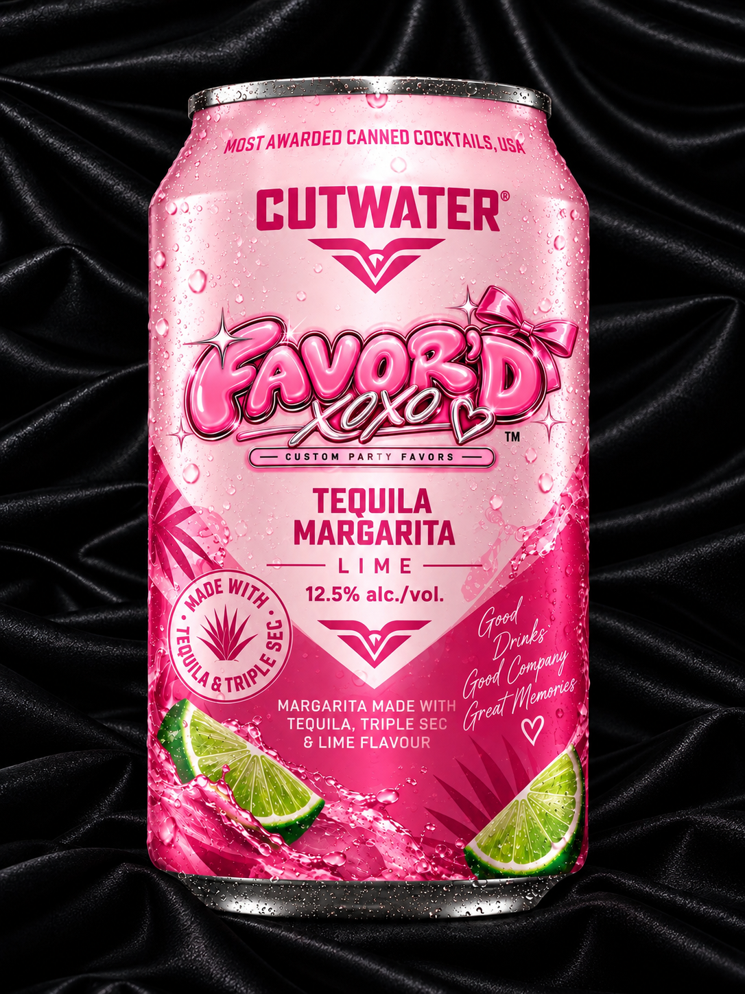 Custom CutWater Cans - Personalized Canned Cocktail Party Favor for Events