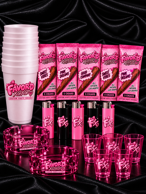 Cross-Faded Bundle - Custom Party Favor Set for Birthdays & Bachelorette Events